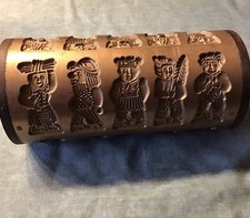 Spekulatius Walze , Teigrolle mit 20zig Figuren