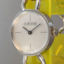 Damen Ketten-Armbanduhr
