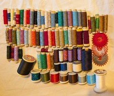 Nähgarn Mehrfarbig - Konvolut