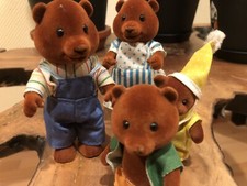 Bärenfamilie igel puppen - bärenfamilie,