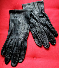 Lederhandschuhe ultrazart ungef. Damen Gr. 7  /S  21 cm lang