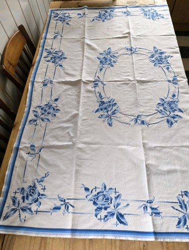 Antike leinen tischdecke - antike,