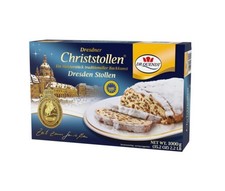 Dr. Quendt Echter Dresdner Stollen Christstollen Karton 1kg MHD Feb. 2026