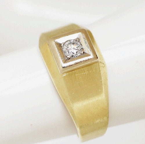 Brillantring herren karat - 14,