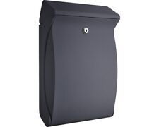 Burg Wächter Briefkasten Kunststoff BxHxT 271/419/129 mm Swing 4906 anthrazit mi