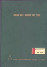 Werkstatt-Handbuch KHD-Deutz