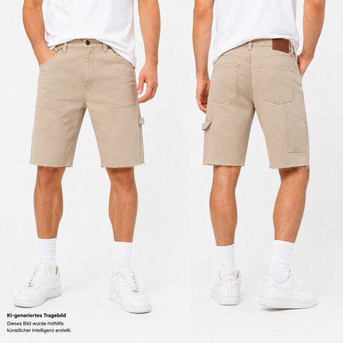 Mennace double knee shorts - mennace,