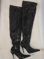 Handmade Overknee-Stiefel lack