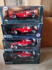 Ferrari  Konvolut 23 - Hot Wheels  - 4x Michael Schumacher  1:18 OVP 