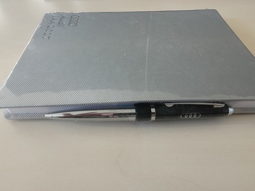 Audi notizbuch silber inkl - audi,