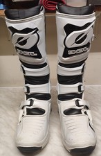 Motocross Stiefel Weiß