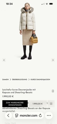 Moncler daunenjacke neu mit - daunenjacke,