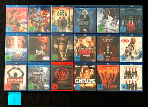 Bluray sammlung 18 - bluray,