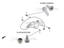 2x Honda NT650V Deauville