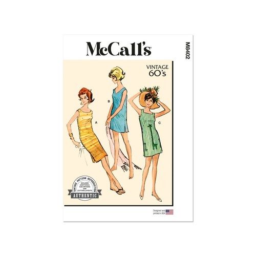 Mccalls schnittmuster m8402 - mccalls,