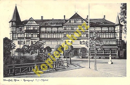 Oberhof herzogliches - ak,