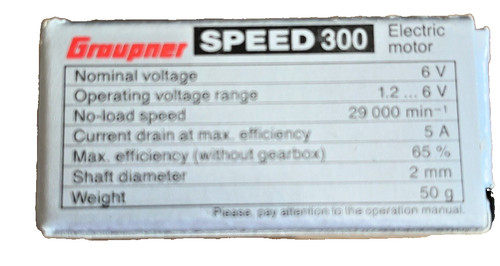 Zwei graupner speed 300 - zwei,