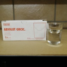 Absolut Stamper 6x Glas Vodka