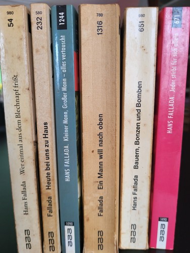 Hans fallada bücher rororo - 6,