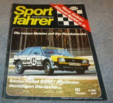 Sportfahrer 10/1976 Manfred