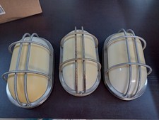 Schiffartslampe Kellerlampe mit Gitter