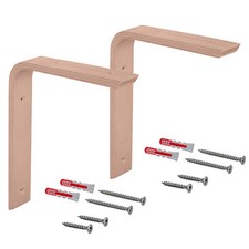 2 Holzkonsole Regalwinkel Holz