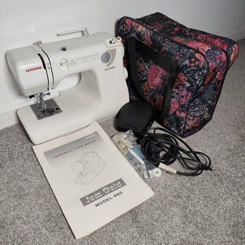 Janome jed gold model 660 - jed,