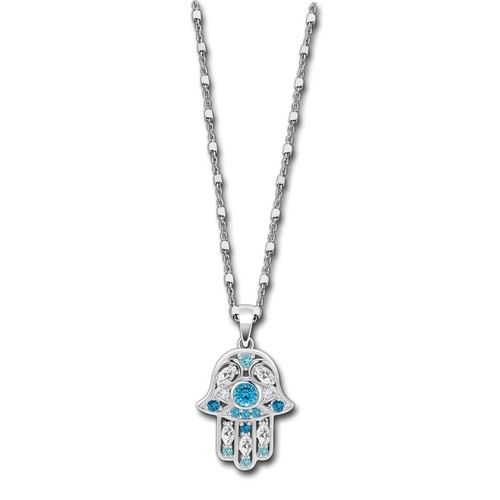 Lotus silver halskette hand - silver,