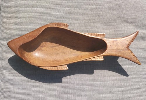 Vintage servierschale fisch - vintage,