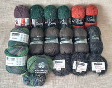 Strickwolle Paket 850 g Wollmischung darunter Schachenmayr Lana Grossa  Neu