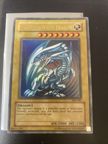 Blue eyes white dragon - dragon,