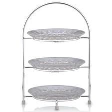 versilberte Etagere Ø 19 cm