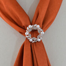 Damen Strass Perlen Blume