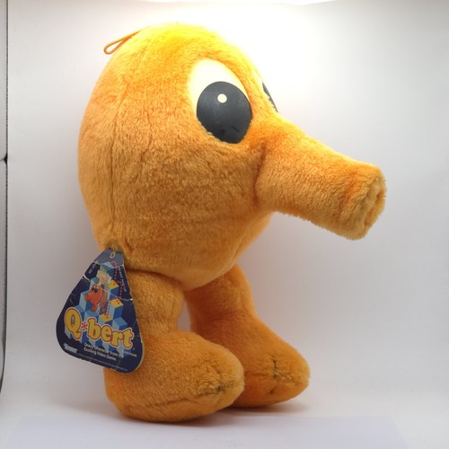 Bert plüsch figur - q*bert, gottlieb