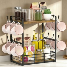 2 Etagen Tassenhalter Stand