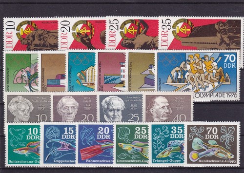 Ddr mnh sets - ddr, **