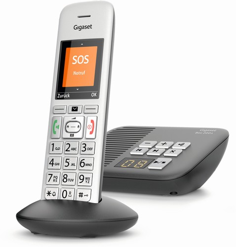 Gigaset e370a silber grau - gigaset,