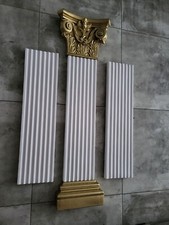 5 x Stuck gips Säulen