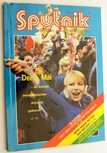 Sputnik zeitschrift udssr - sputnik,