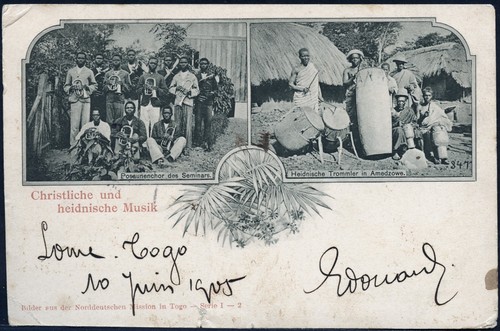 Togo 1905 musik lome - togo,