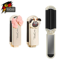 Reisebürste mit Spiegel Kamm