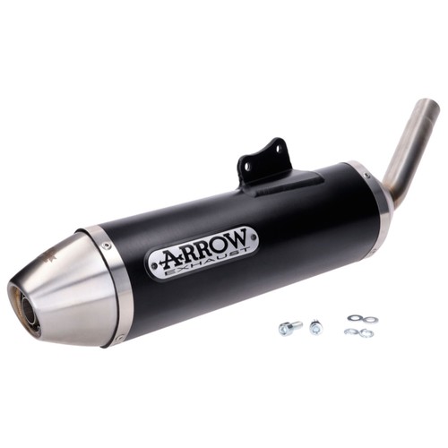 Arrow aluminium auspuffanlage - aluminium,