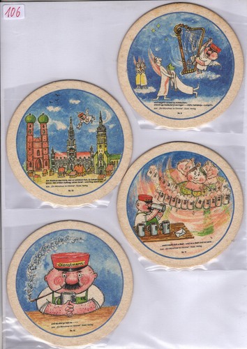 Serien bierdeckel alois - bierdeckel,