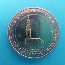 2 Euro Fehldruck Hamburg