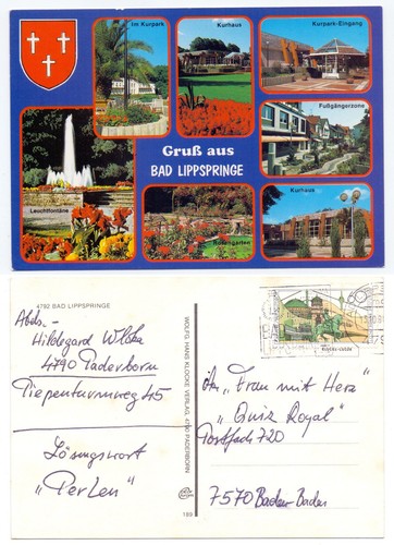 131349 gruß aus bad - -,