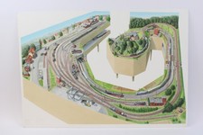 Ivo Cordes Originalzeichnung/Schaubild Modelleisenbahn Mainstream (G18)