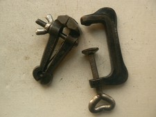 Schraubzwinge,Klemmzwinge,Feilkloben,Konvolut,Metall,alt,gebraucht