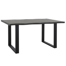 Esstisch - Holzoptik grau -
