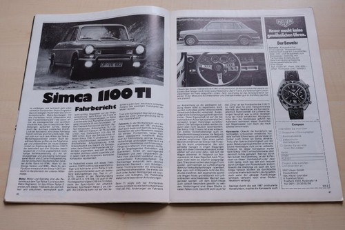 Rallye racing 1973 - racing, 11/1973