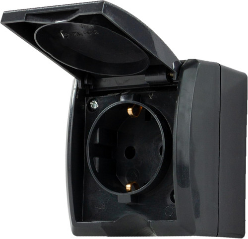 Steckdose feuchtraum ip44 - -,